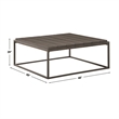 Steve Silver Tekoa 3PC Coffe & End Table Set in Brown