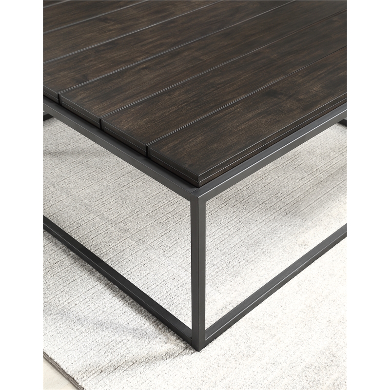 Steve Silver Tekoa 3PC Coffe & End Table Set in Brown