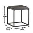 Steve Silver Tekoa 3PC Coffe & End Table Set in Brown
