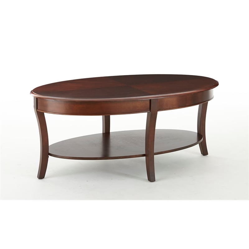 Steve Silver Troy 3pc Coffee Table Set in Brown
