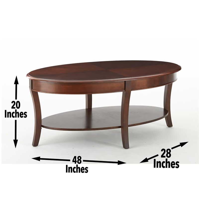 Steve Silver Troy 3pc Coffee Table Set in Brown