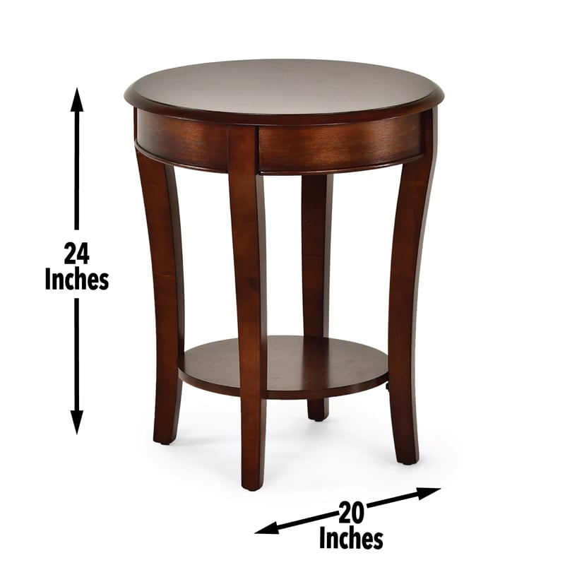 Steve Silver Troy 3pc Coffee Table Set in Brown