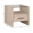 Steve Silver Garland Blonde 3-Piece Coffee & End Table Set in Tan