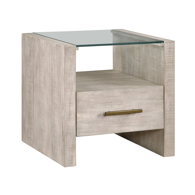 Steve Silver Garland Blonde 3-Piece Coffee & End Table Set in Tan