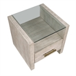 Steve Silver Garland Blonde 3-Piece Coffee & End Table Set in Tan