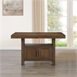 Steve Silver Garland 5pc Counter Dining Set in Brown