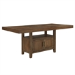 Steve Silver Garland 7pc Counter Dining Set in Brown