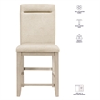 Steve Silver Garland 5pc Counter Dining Set in Tan/Sand