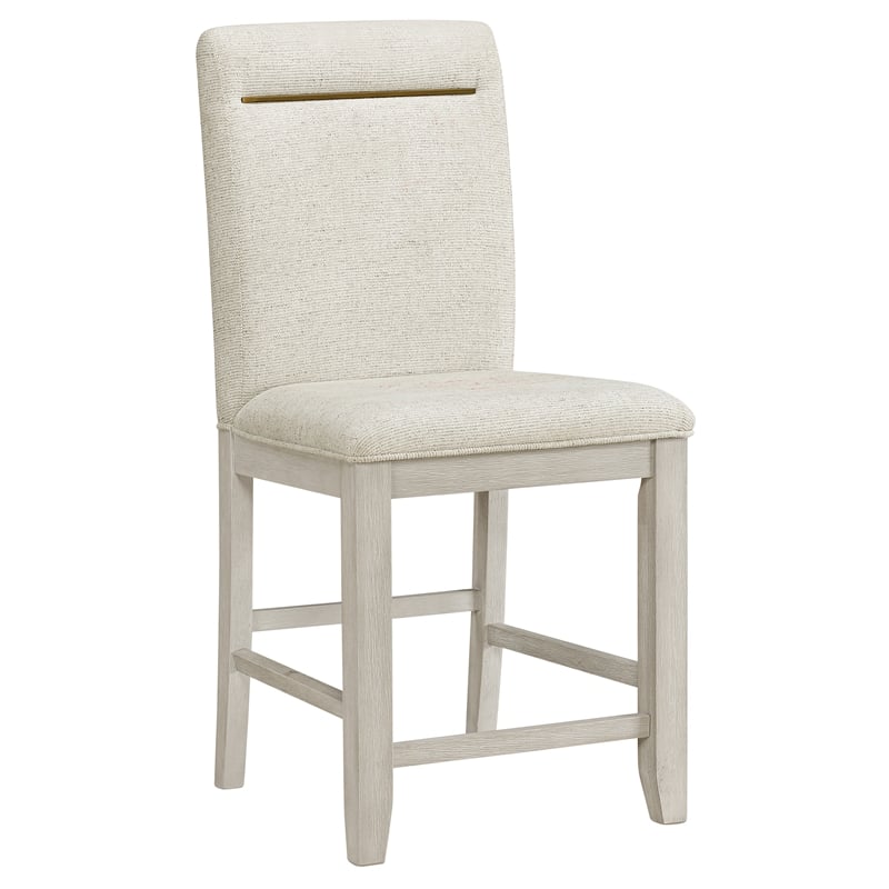 Steve Silver Garland 7pc Counter Dining Set in Tan/Sand