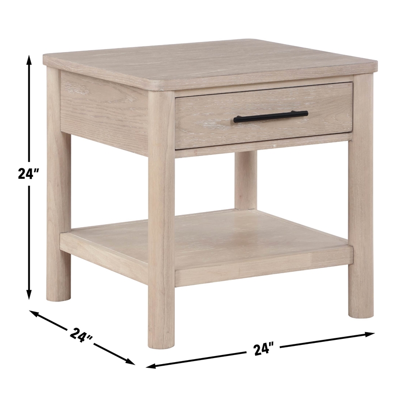 Steve Silver Gabby 3-Piece Coffee & End Table Set in Brown
