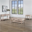 Steve Silver Gabby 3-Piece Coffee & End Table Set in Brown