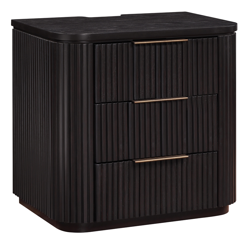 Steve Silver Henry 4pc King Bedroom Set in Espresso