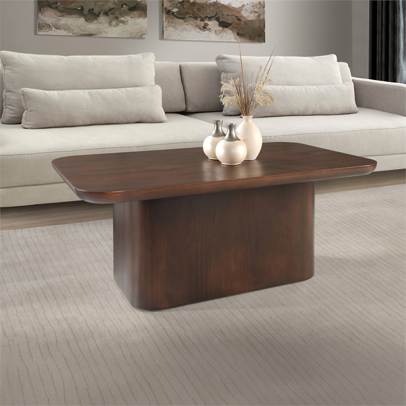 Steve Silver Hunter 3pc Coffe & End Table Set in Brown