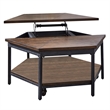 Steve Silver Ultimo 3PC Coffee Table Set in Brown