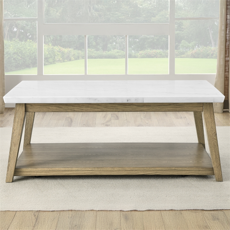 Steve Silver Vida 3PK Coffee & End Table Set in Brown