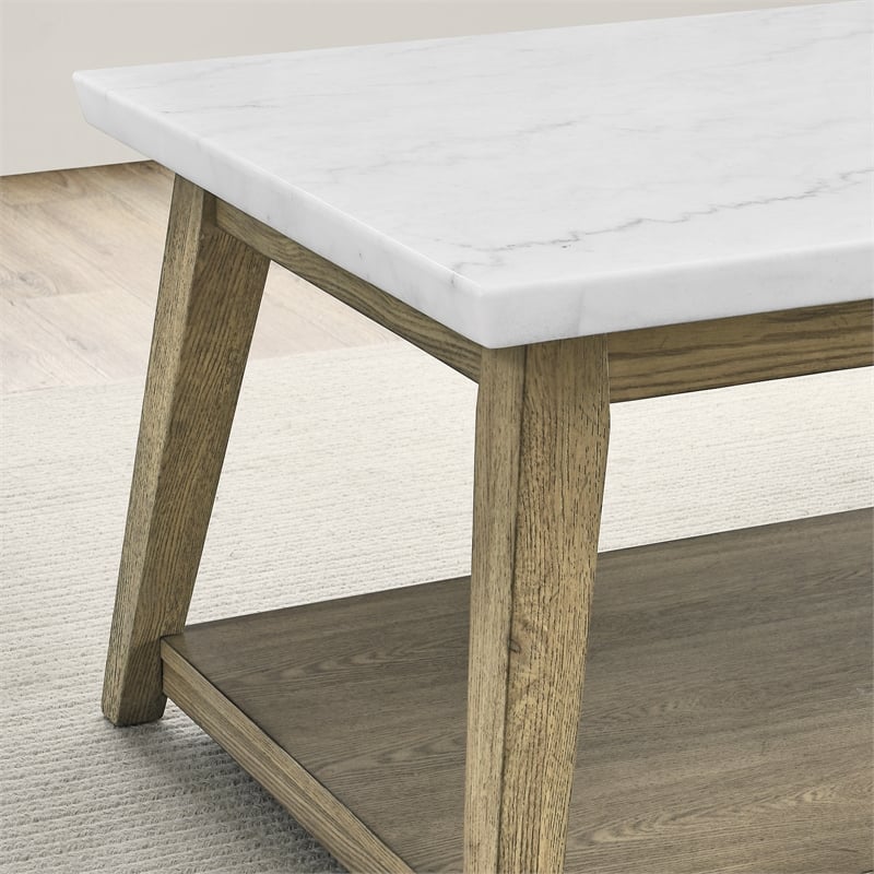 Steve Silver Vida 3PK Coffee & End Table Set in Brown