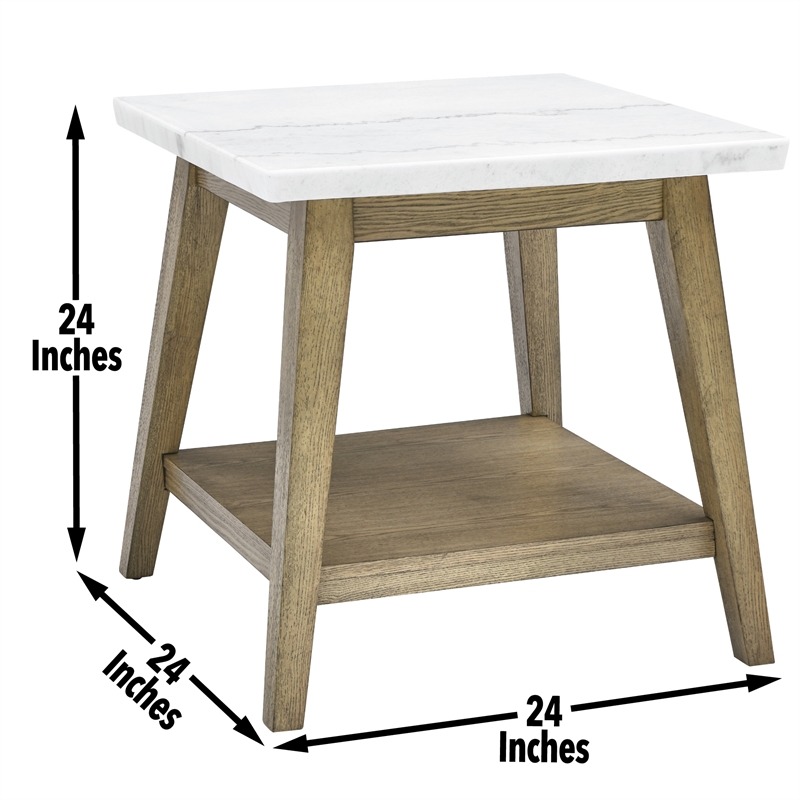 Steve Silver Vida 3PK Coffee & End Table Set in Brown