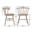 Steve Silver Willow 5-Piece 42