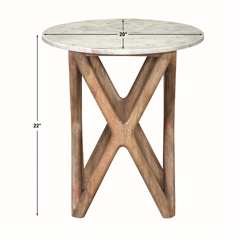 Steve Silver Wyman 3-Piece Coffee & End Table Set in White