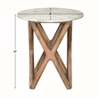 Steve Silver Wyman 3-Piece Coffee & End Table Set in White