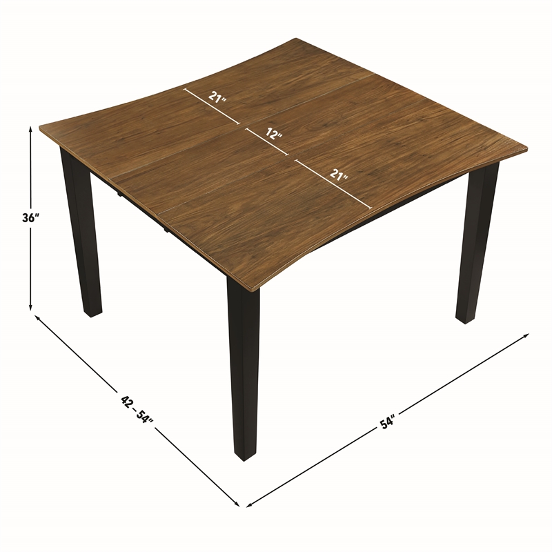 Steve Silver Joplin 5PC Counter Dining Set in Brown