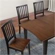 Steve Silver Joplin 7PC Dining Set with 6 Chairs in Brown