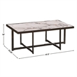 Steve Silver Kayley 3-Piece Coffee & End Table Set in White
