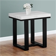 Steve Silver Lucca White Marble 3 Piece Coffee & End Table Set Set