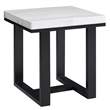 Steve Silver Lucca White Marble 3 Piece Coffee & End Table Set Set