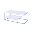 Steve Silver Lucia 3pc Coffee Table Set in White