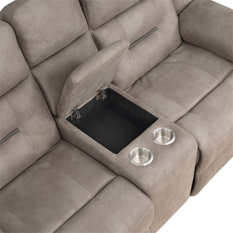 Steve Silver Abilene Tan 3pc Upholstery Sofa Set