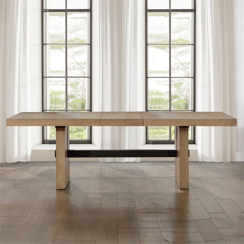 Steve Silver Aubrey Brown 7pc Dining Set