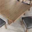 Steve Silver Aubrey Brown 7pc Dining Set