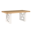 Steve Silver Magnolia Dining Table in Brown
