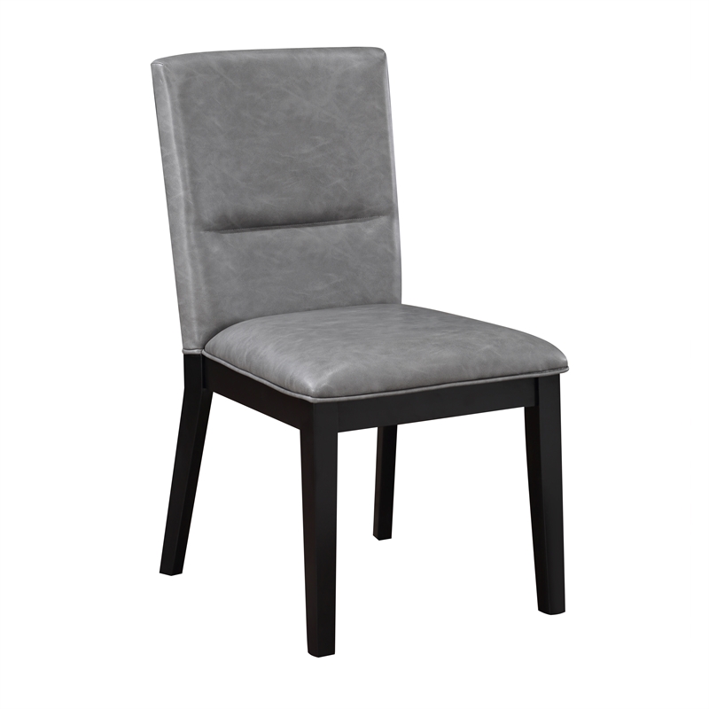 Steve Silver Amy 5-Piece Dining Set in Gray