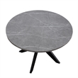 Steve Silver Amy 5-Piece Dining Set in Gray