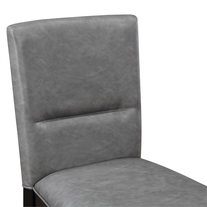 Steve Silver Amy 5-Piece Dining Set in Gray