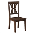 Steve Silver Auburn 7-Piece Dining Set in Brown