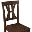 Steve Silver Auburn 7-Piece Dining Set in Brown