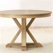 Steve Silver Rylie Dining Table in Natural Finish