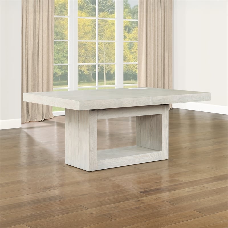 Steve Silver Garland Sand 9pc Dining Set in Tan