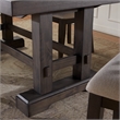 Steve Silver Napa 7pc Dining Set in Brown