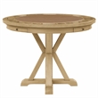 Steve Silver Rylie Game Top Counter Table & 4 Counter Chairs in Brown