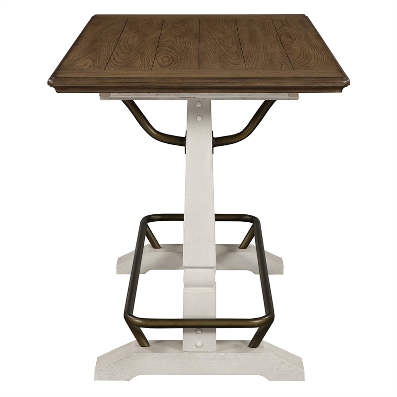 Steve Silver Pendleton 5pc Counter Dining Set in White