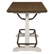Steve Silver Pendleton 5pc Counter Dining Set in White