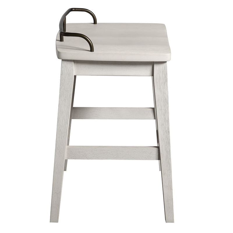 Steve Silver Pendleton 5pc Counter Dining Set in White