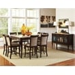 Steve Silver Company Marseille Marble Top Sideboard in Dark Cherry