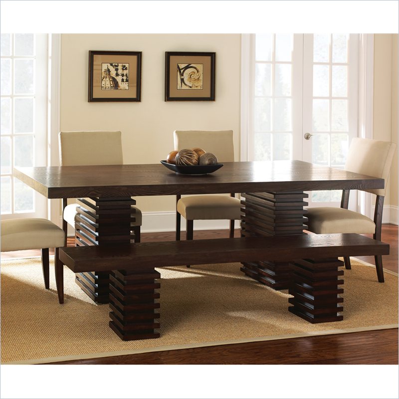Briana Rectangular Dining Table in Espresso BN500T