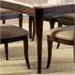 Marseille Marble Top Dining Table in Cherry