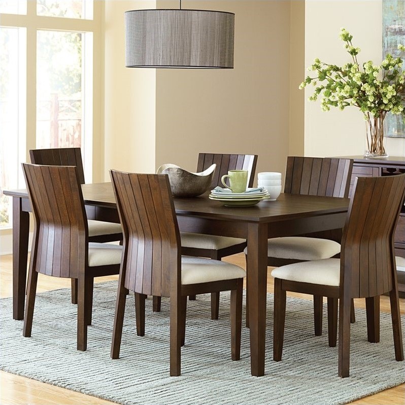 Steve Silver Company Harlow Rectangular Wood Dining Table ...